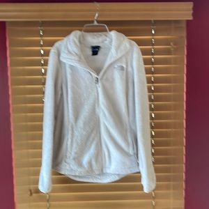 North face jacket, medium white